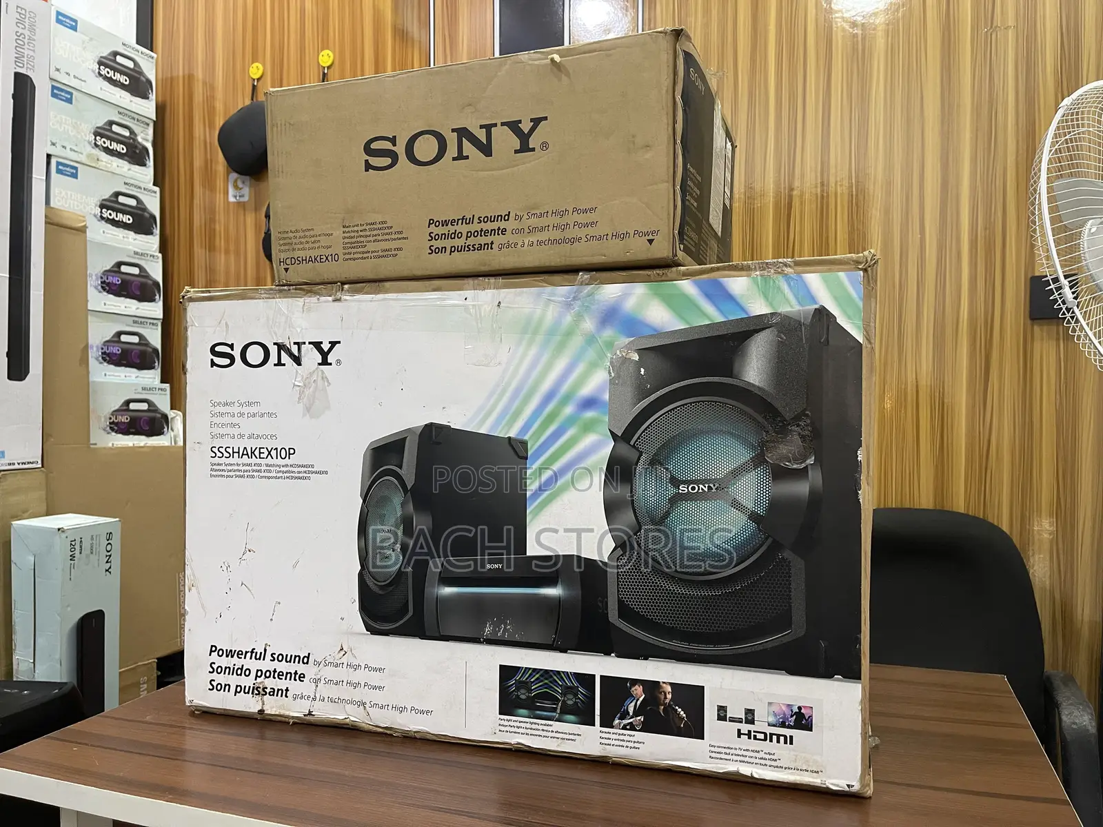 Open Box Sony Shake-X10p Powerful Sound System
