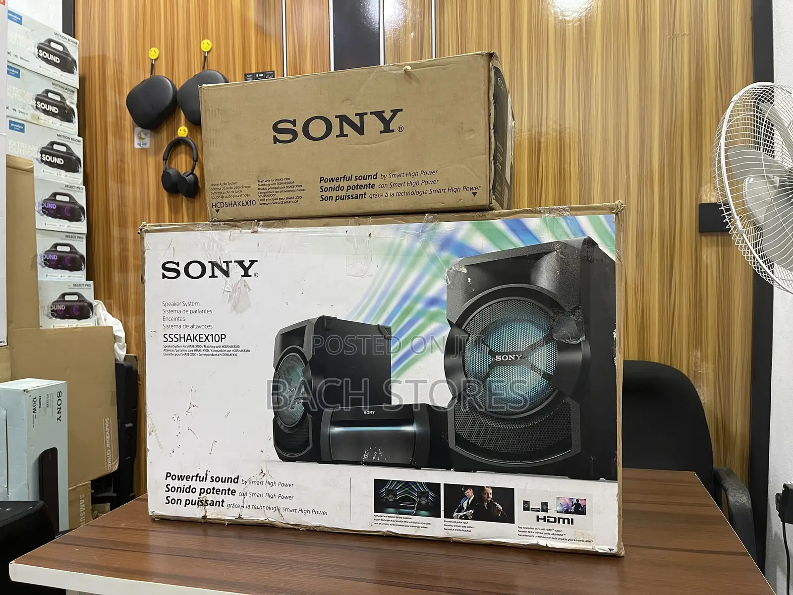 Open Box Sony Shake-X10p Powerful Sound System