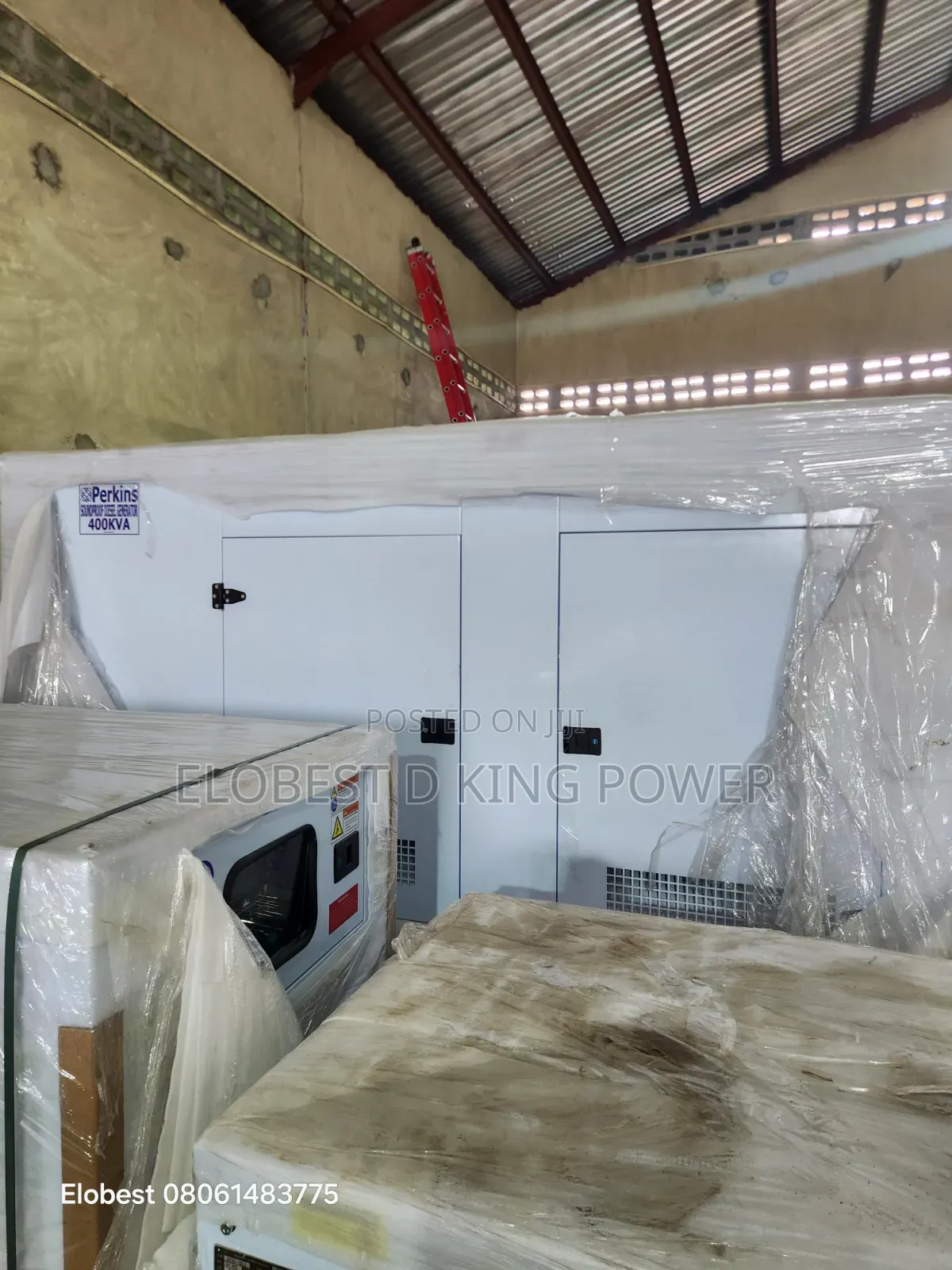 400KVA Brand New Perkins Diesel Soundproof Generator 5 Years Warranty