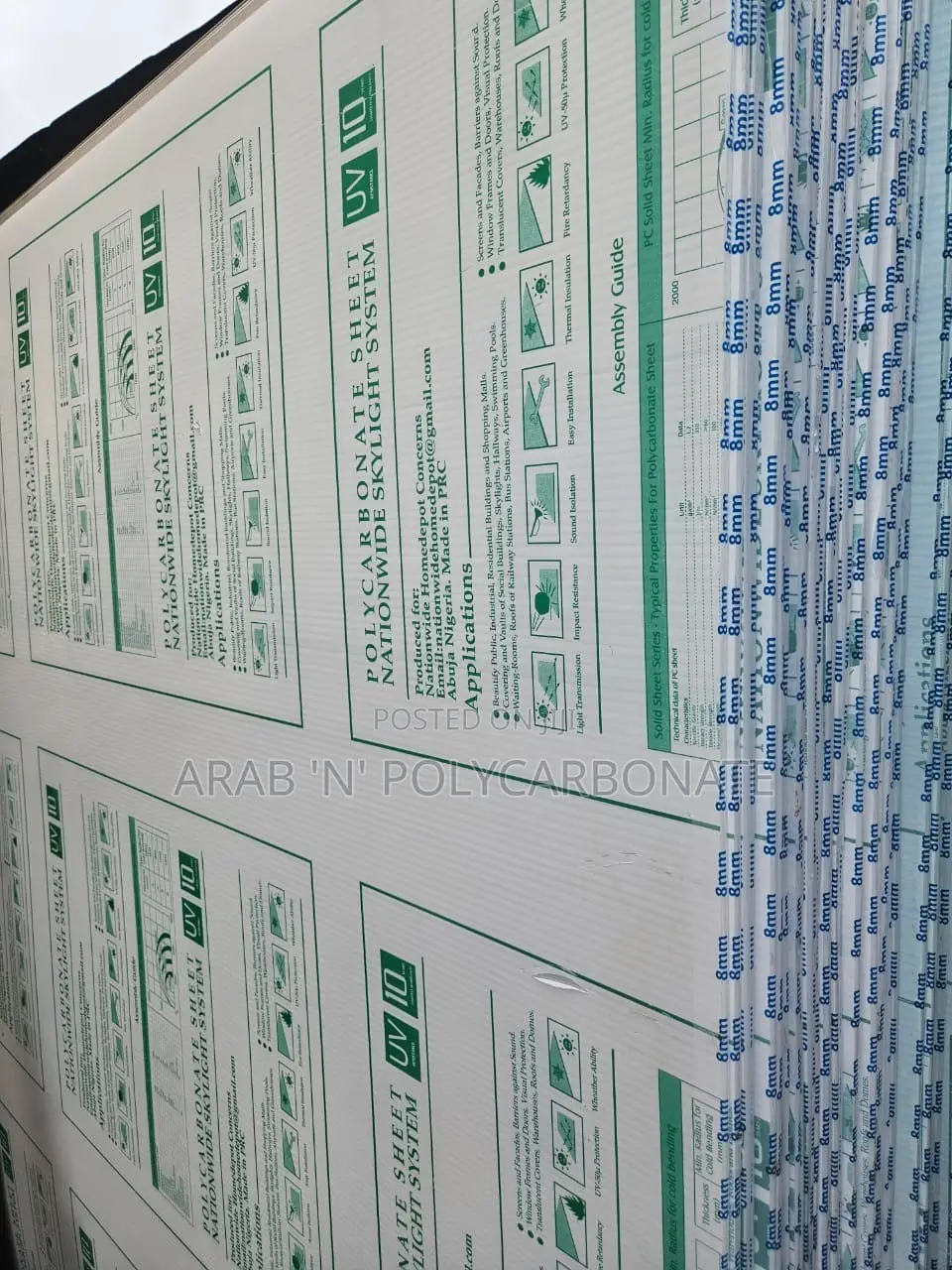 Long Lasting Skylight and Danpalon Polycarbonate Depot