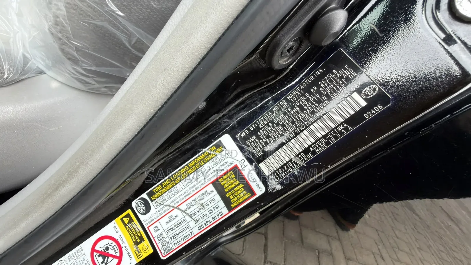 Toyota Camry LE 4dr Sedan (2.5L 4cyl 6A) 2012 Black