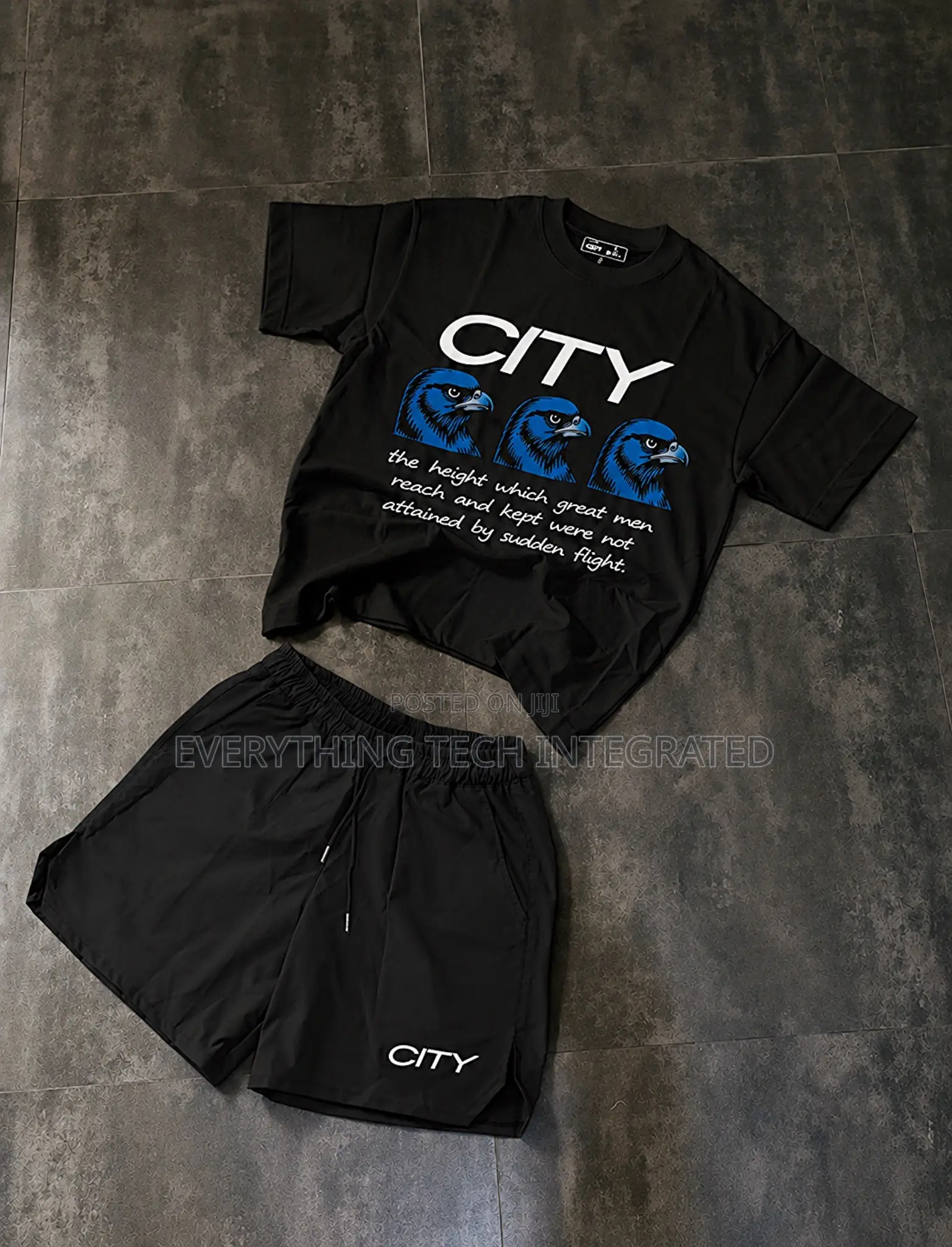 City Designer Quality Shirt With Short Pant