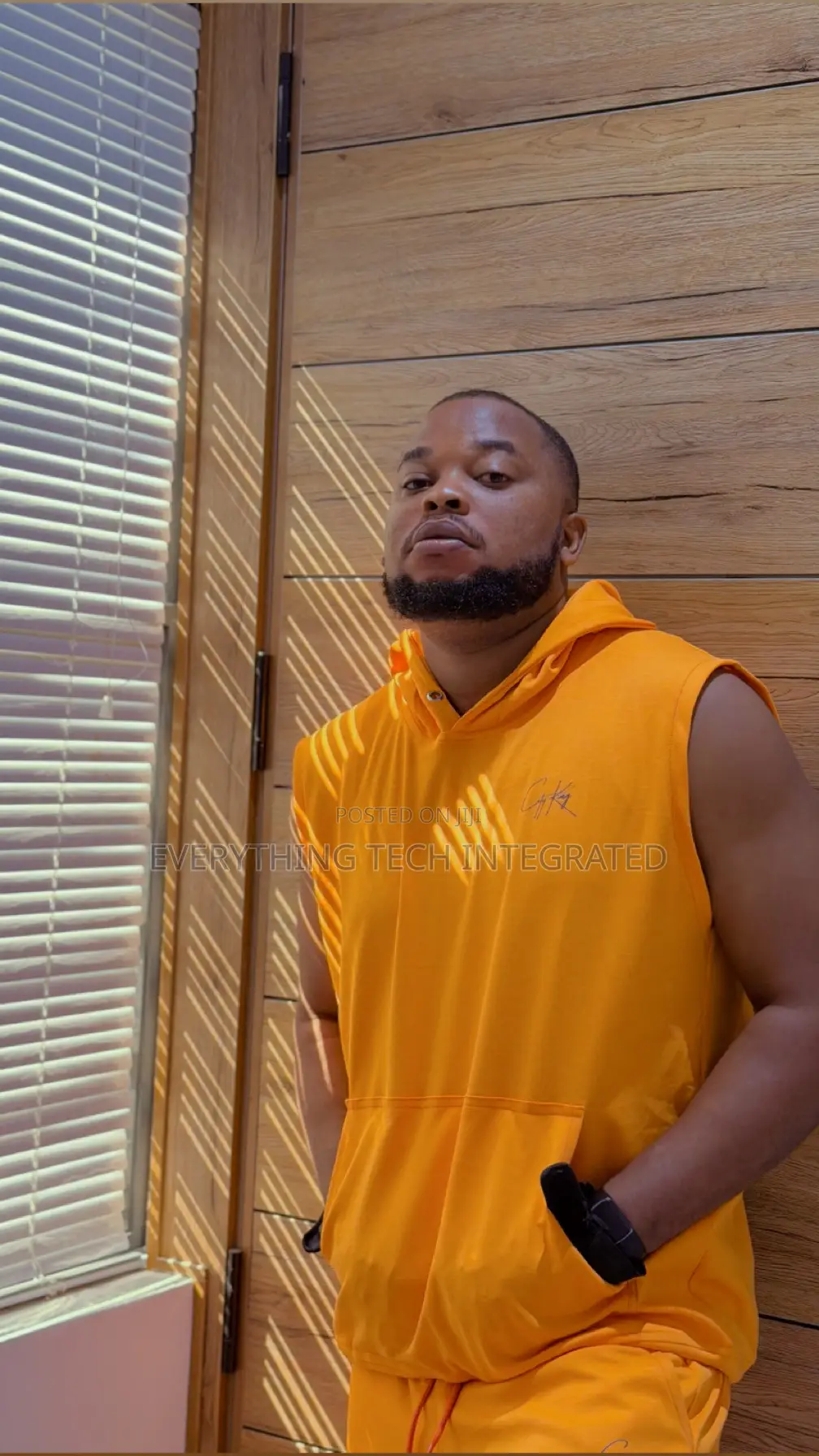 City Gym 2pcs Sleeveless Hoodie and Short Pant