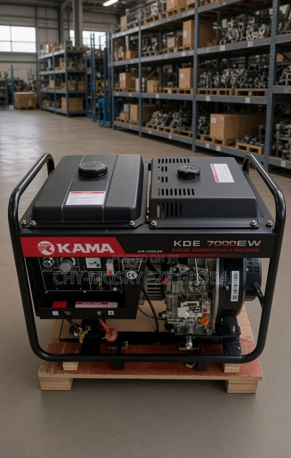 Kama Diesel Start and Weld Machine (Kde7000ew)