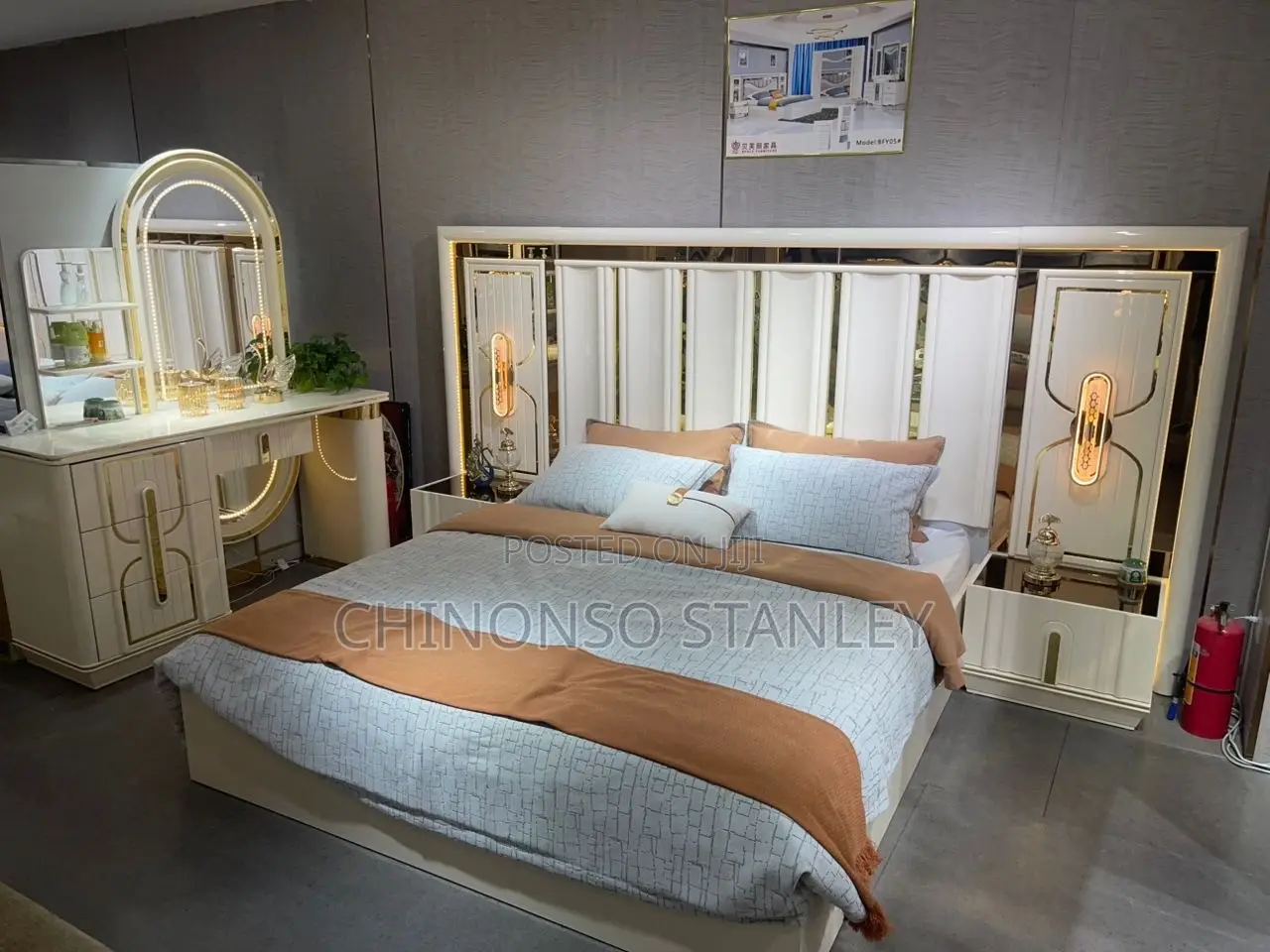 Luxury Bed Frame 180x200cm BYF