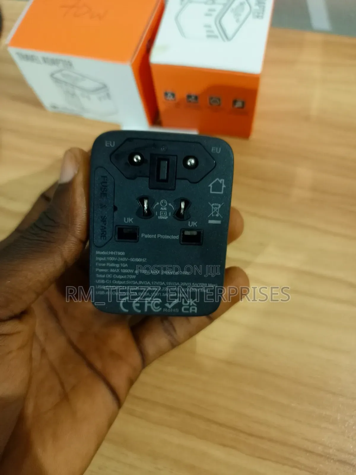 70W Universal Travel Adapter
