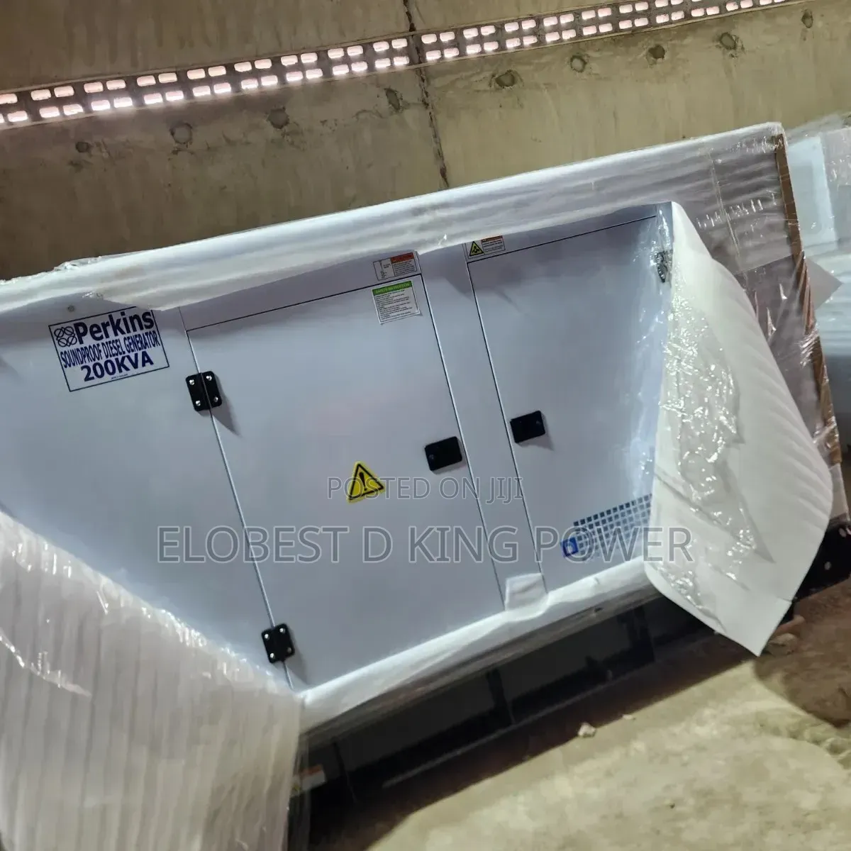 Brand New 200Kva Perkins Diesel Soundproof Generator 5 Years Warranty
