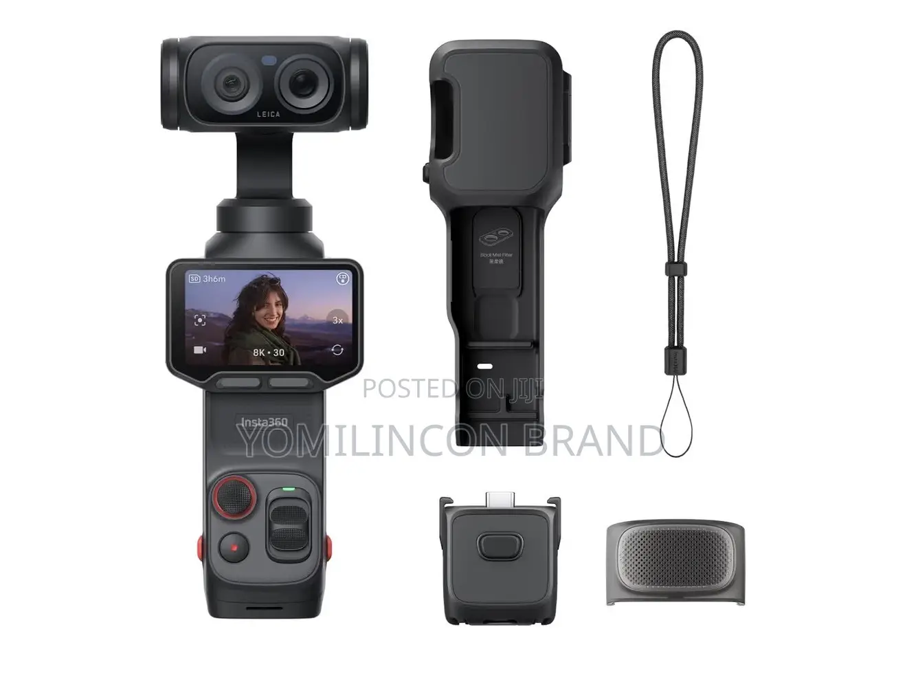 Insta360 Luna Ultra Dual-Lens Gimbal Camera - Black