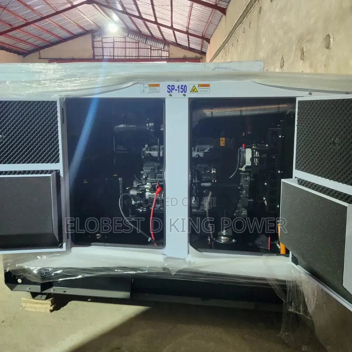 150kva Perkins Diesel Soundproof Generator Brand New 5 Years Warranty