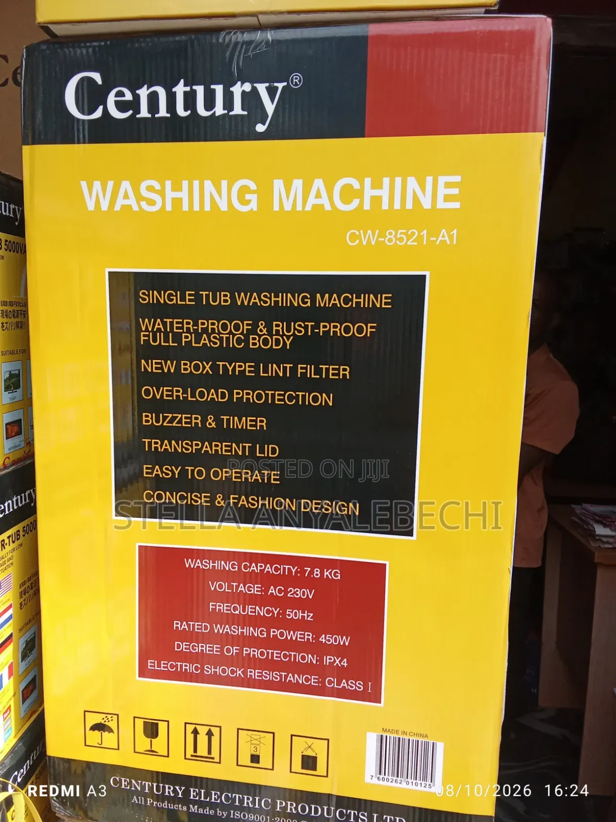 Century 10.2kg TwinTub Washing/Spinning Machine