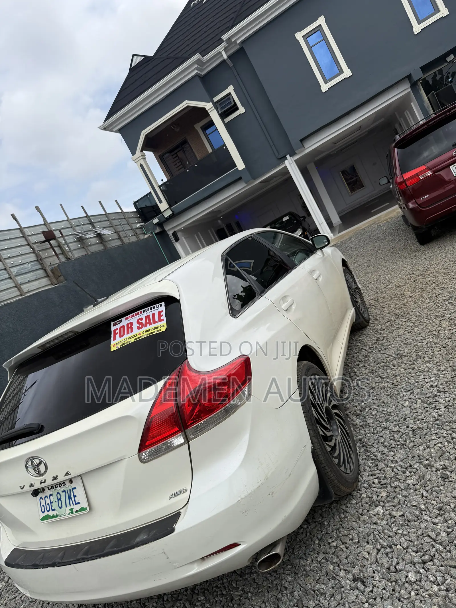 Toyota Venza V6 AWD 2011 White