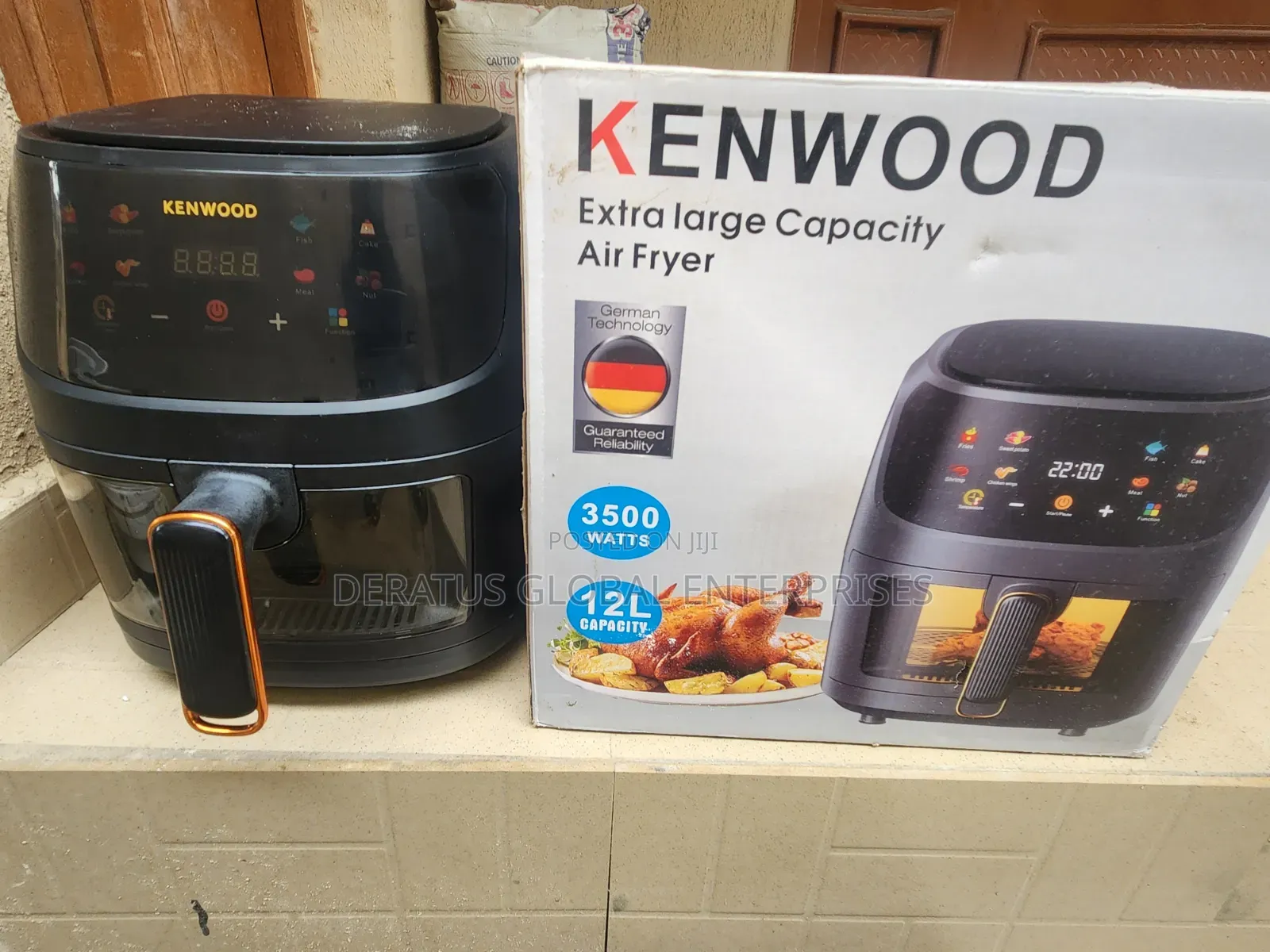 Original Kenwood Extra Large Air Fryer _ 12L