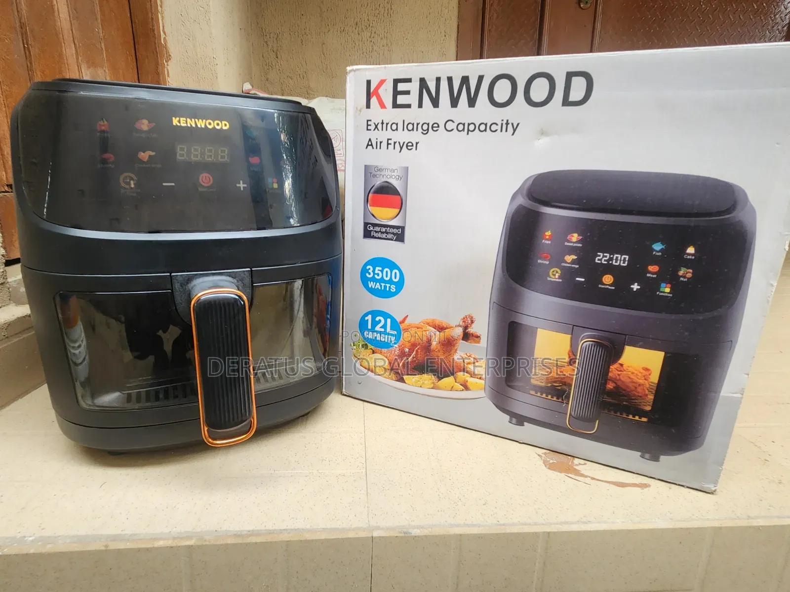 Kenwood Digital Air Fryer 12L _ Powerful 3500W
