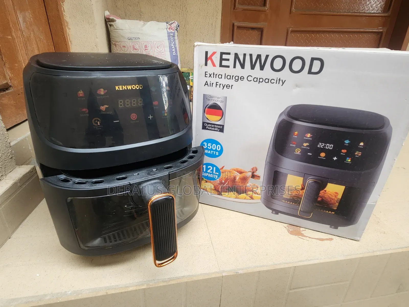 Kenwood Digital Air Fryer 12L _ Powerful 3500W
