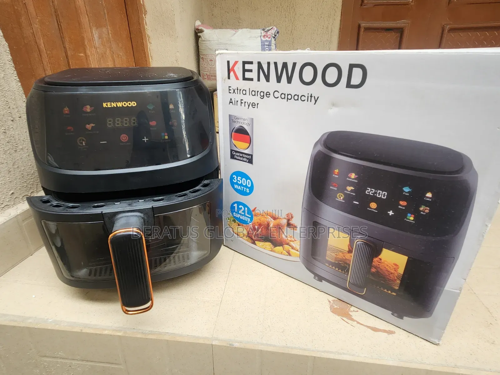 12L Kenwood Air Fryer _ Large Family Size