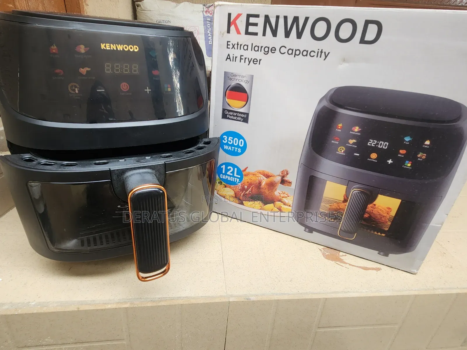 12L Kenwood Air Fryer _ Large Family Size