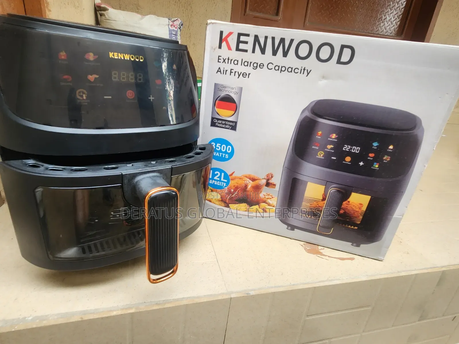 Kenwood 3500W Air Fryer With Digital Touch Display
