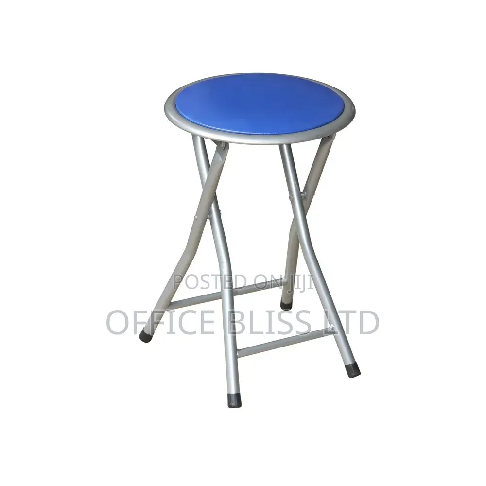 Modern Portable Foldable Metal Stool for Bedroom Kitchen