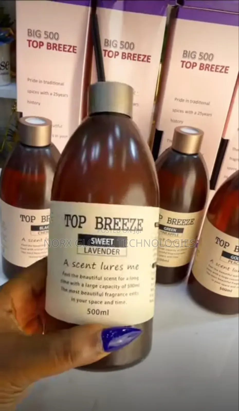 Top Breeze Diffuser Refill 500ml (Bulk Purchase Only)