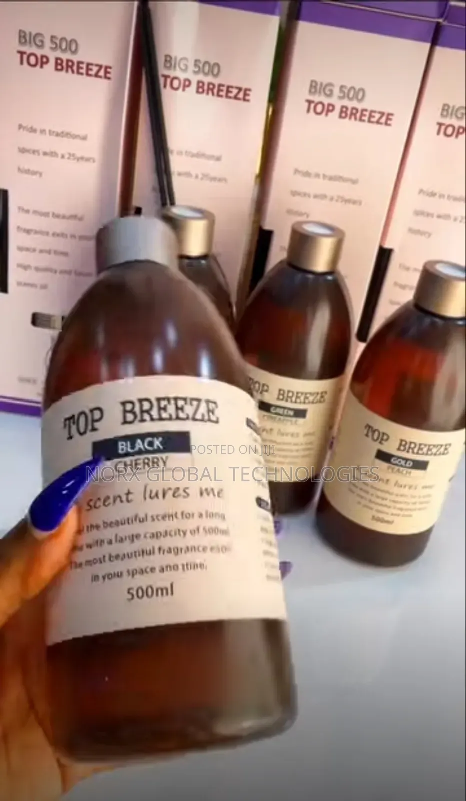 Top Breeze Diffuser Refill 500ml (Bulk Purchase Only)