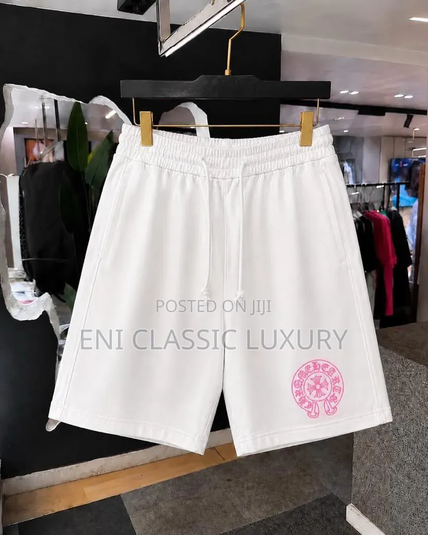 Premium Luxury Men's Shorts Chrome Heart Best Quality Well Branded