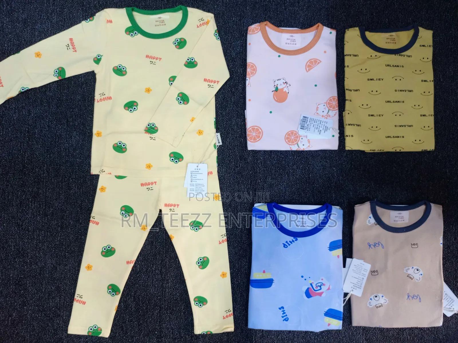Kids' Long-Sleeve Pajama Sets