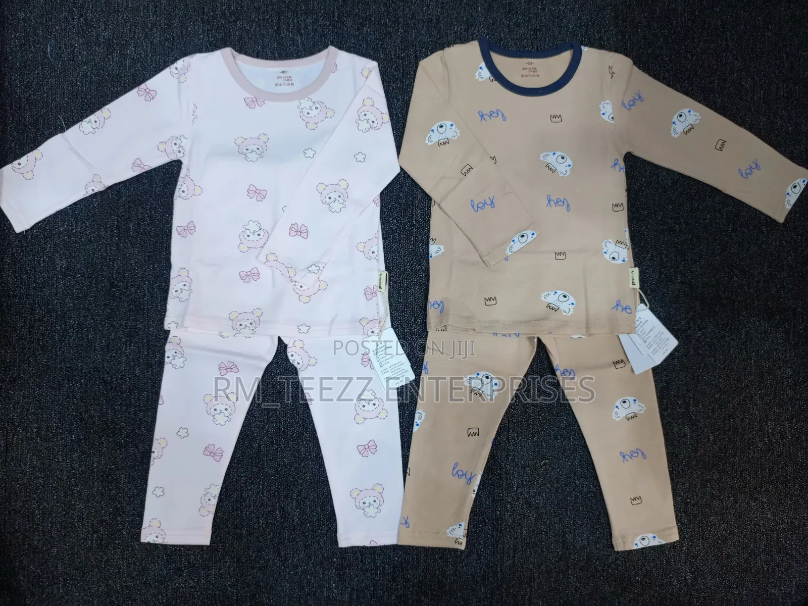 Kids' Long-Sleeve Pajama Sets