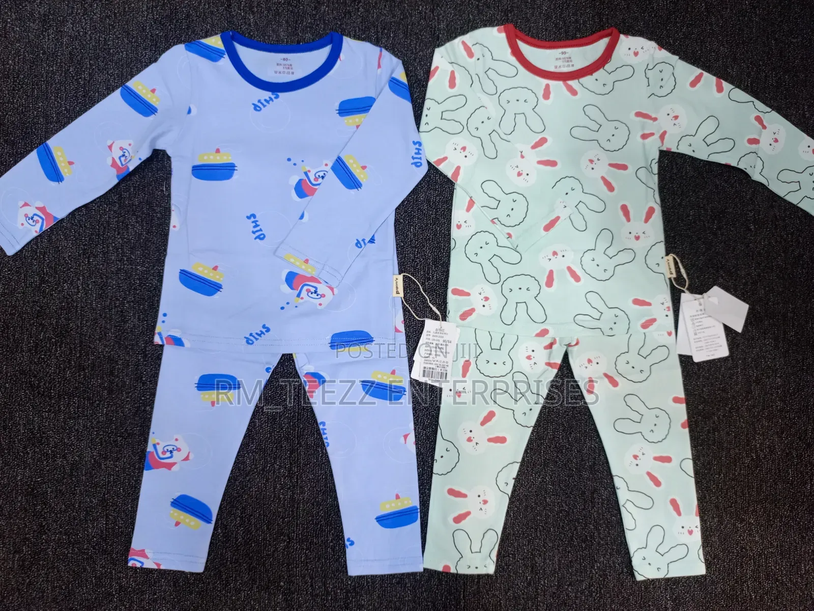 Kids' Long-Sleeve Pajama Sets