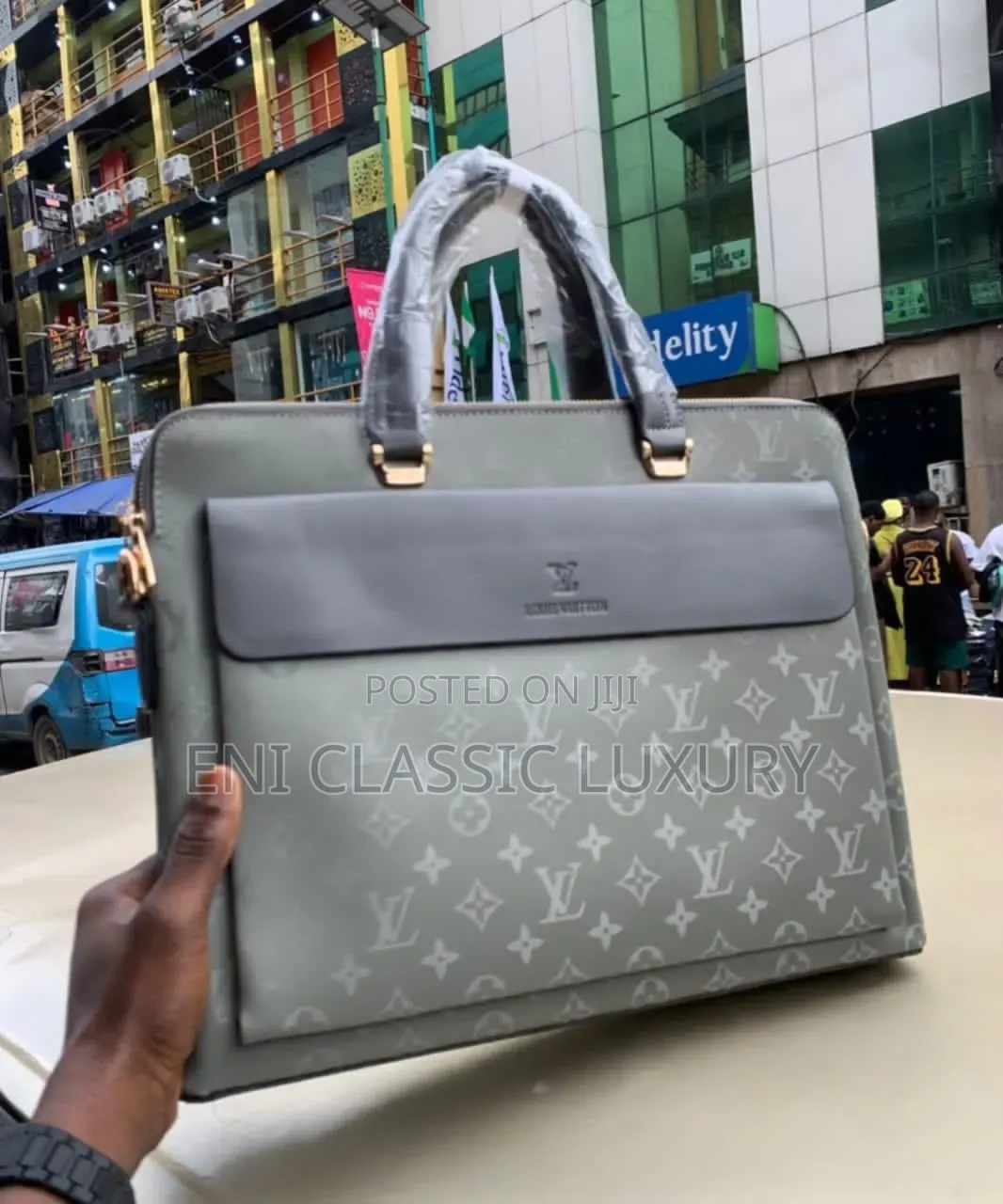 High Demand Luxury Men's Laptop Bags Louis Vuitton Best Quality