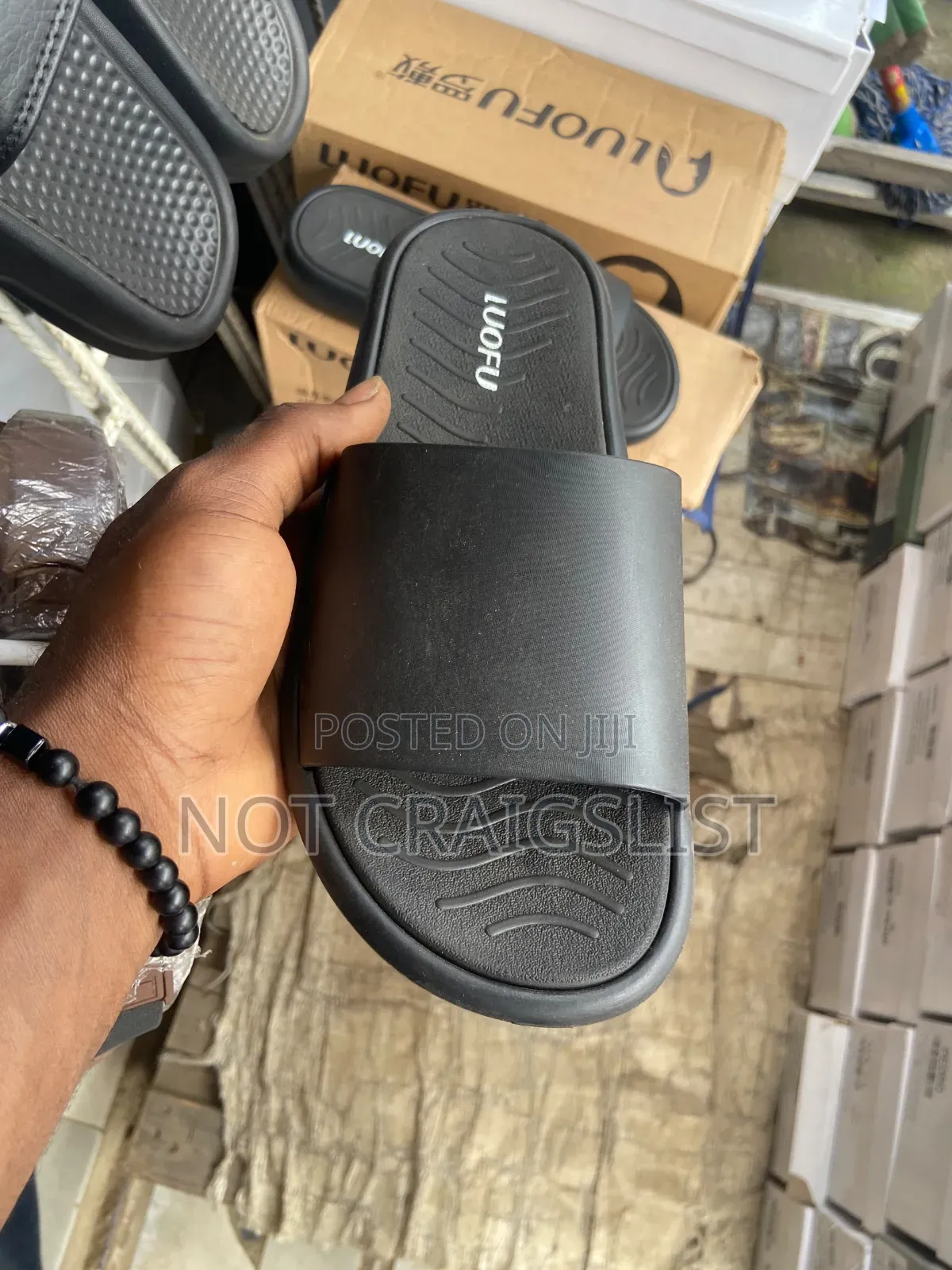 Original Luofu Slides for Men Women | Soft Eva Foam Slippers