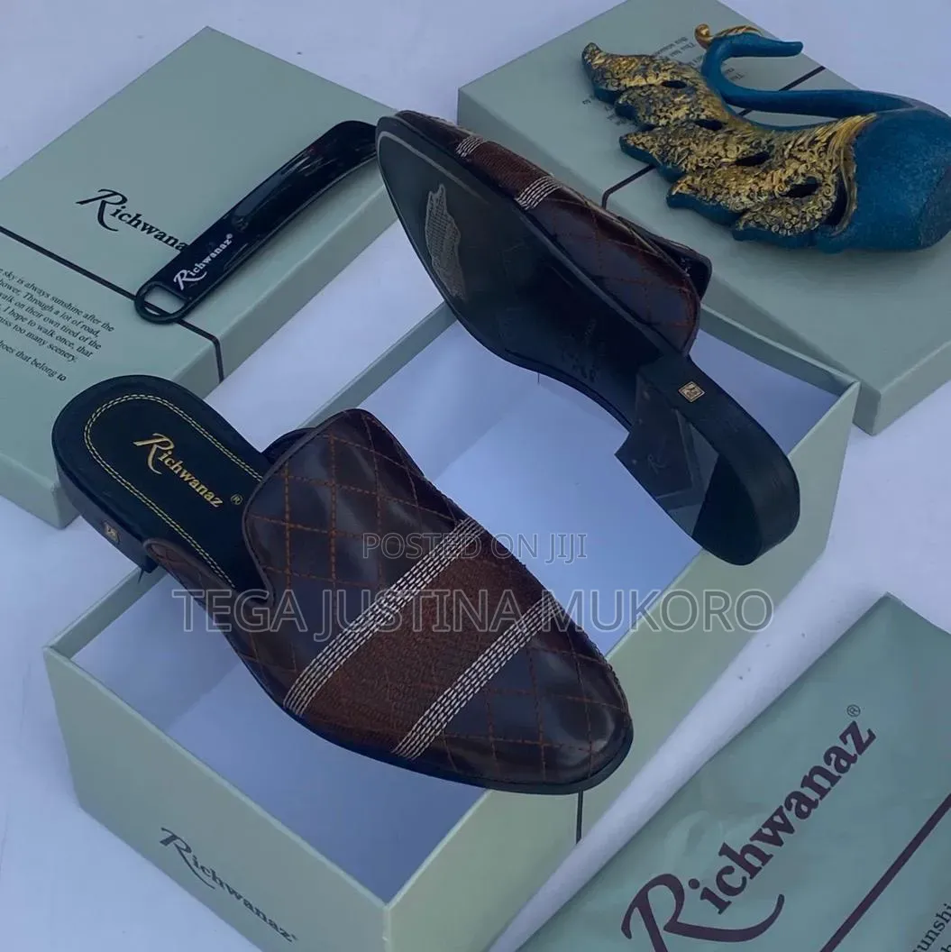 Luxury Richwanaz Men's Half Shoes