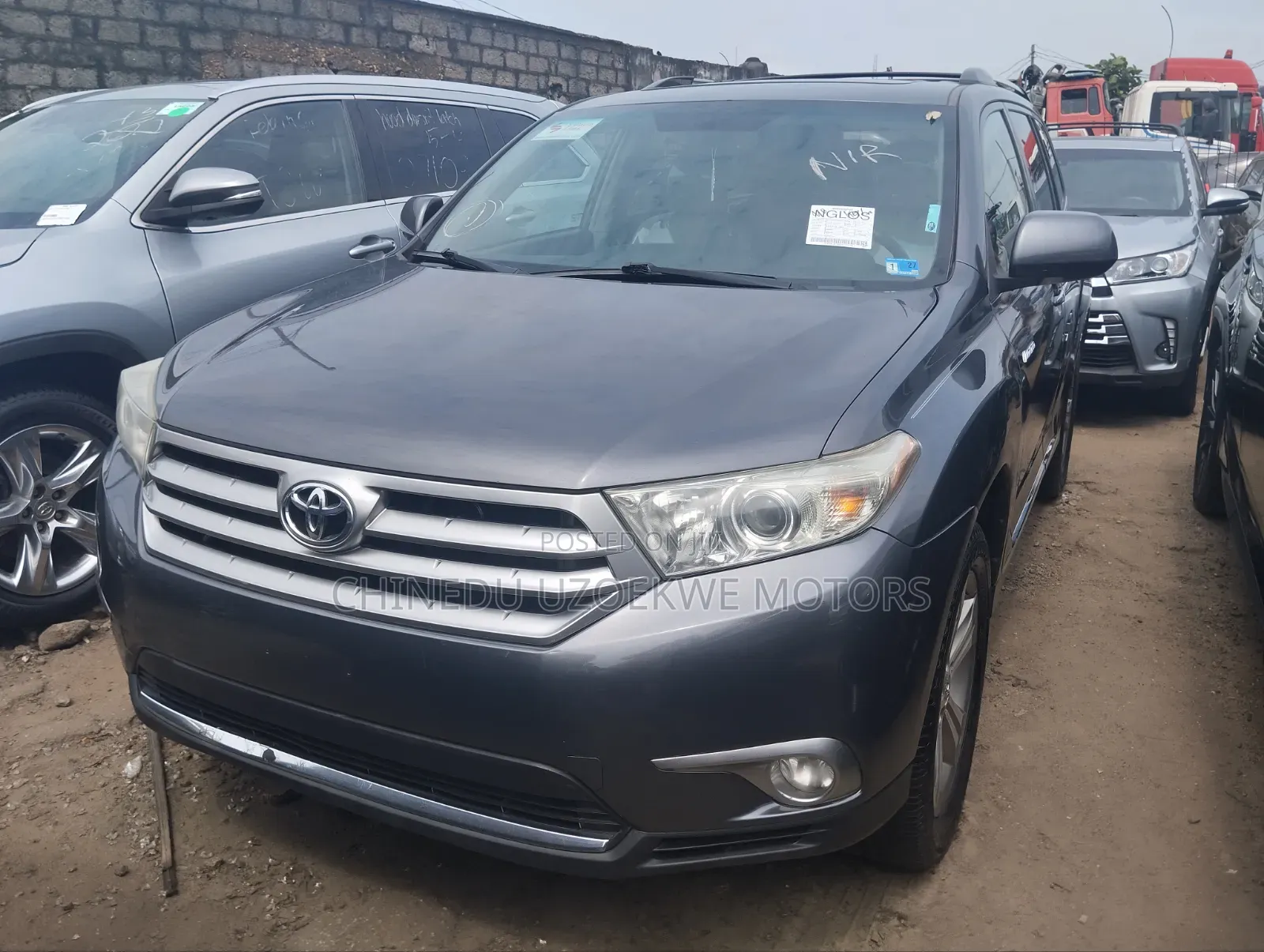 Toyota Highlander 2013 Gray