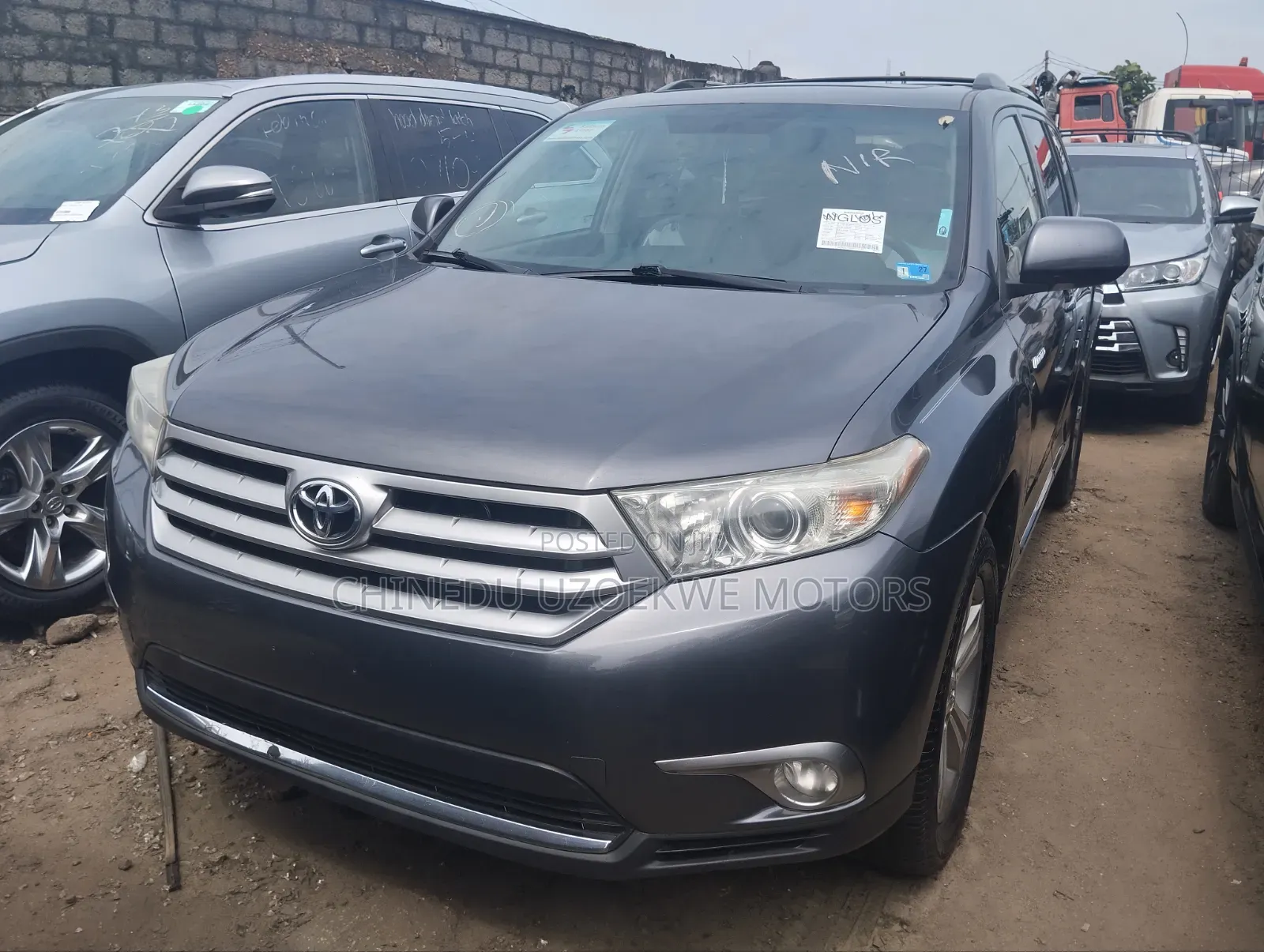 Toyota Highlander 2013 Gray