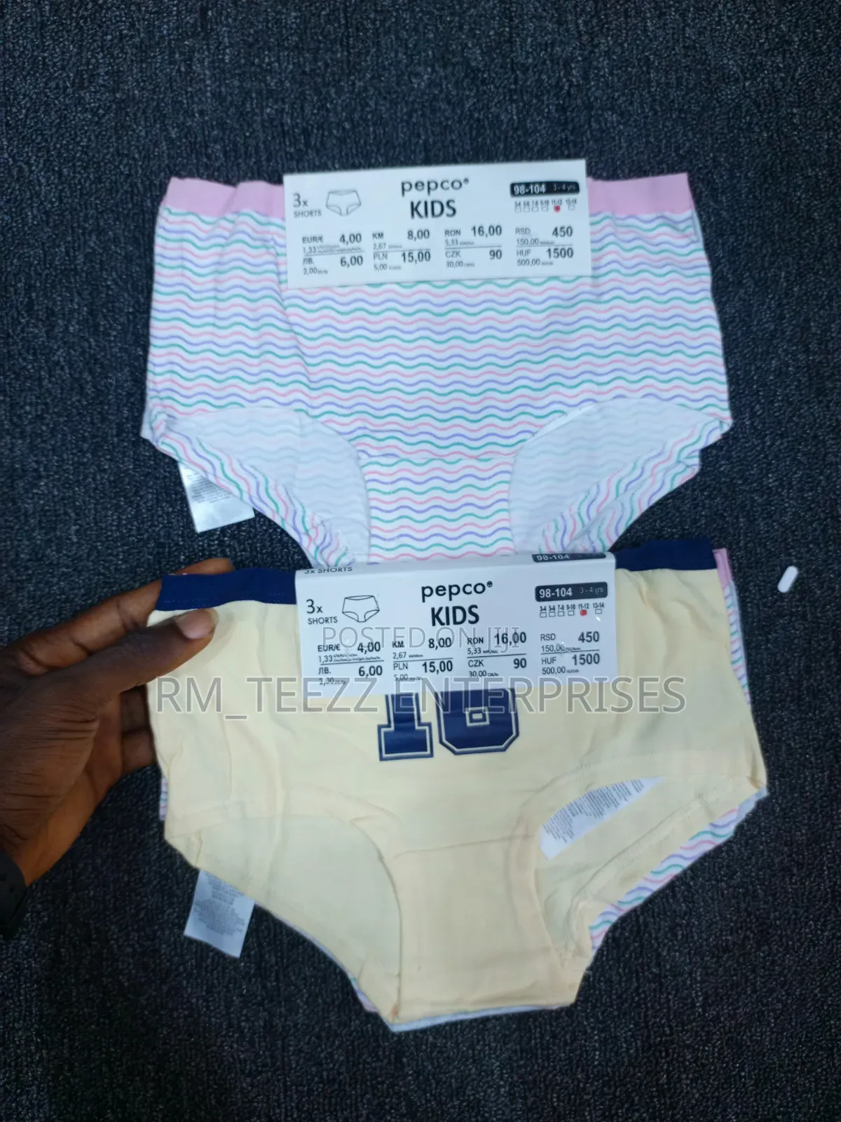 3in1 Pepco Girls' Pant Shorts
