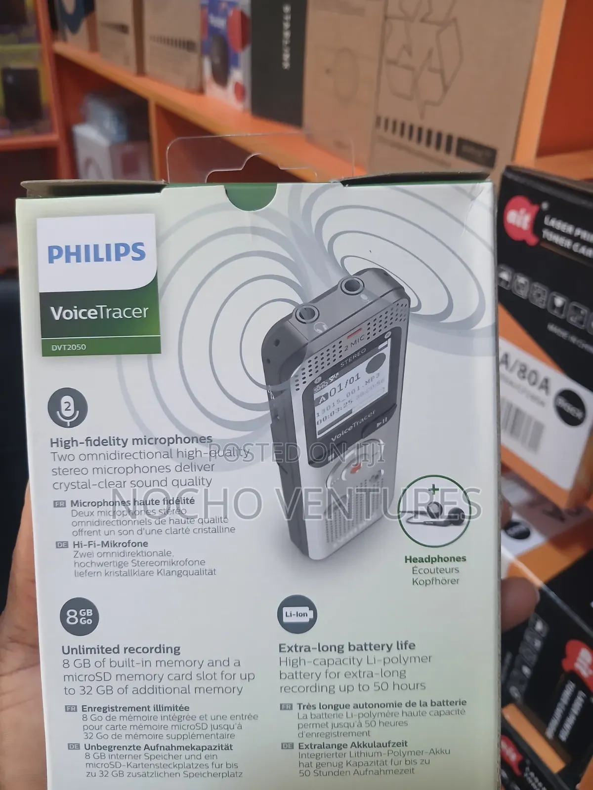 Philips Voice Tracer Audio Exceptional Recording