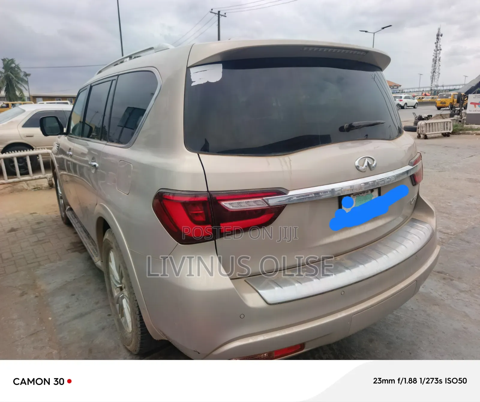 Infiniti QX80 2020 Gold