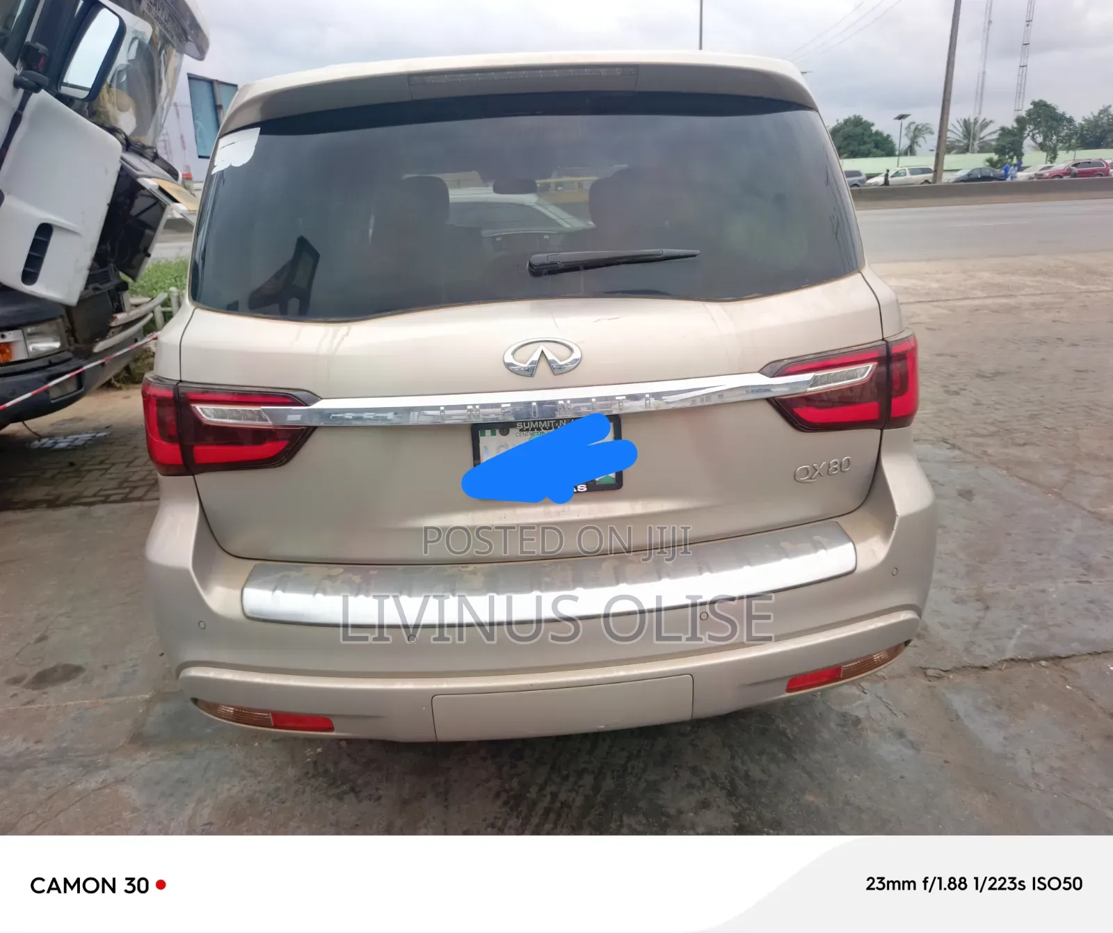 Infiniti QX80 2020 Gold