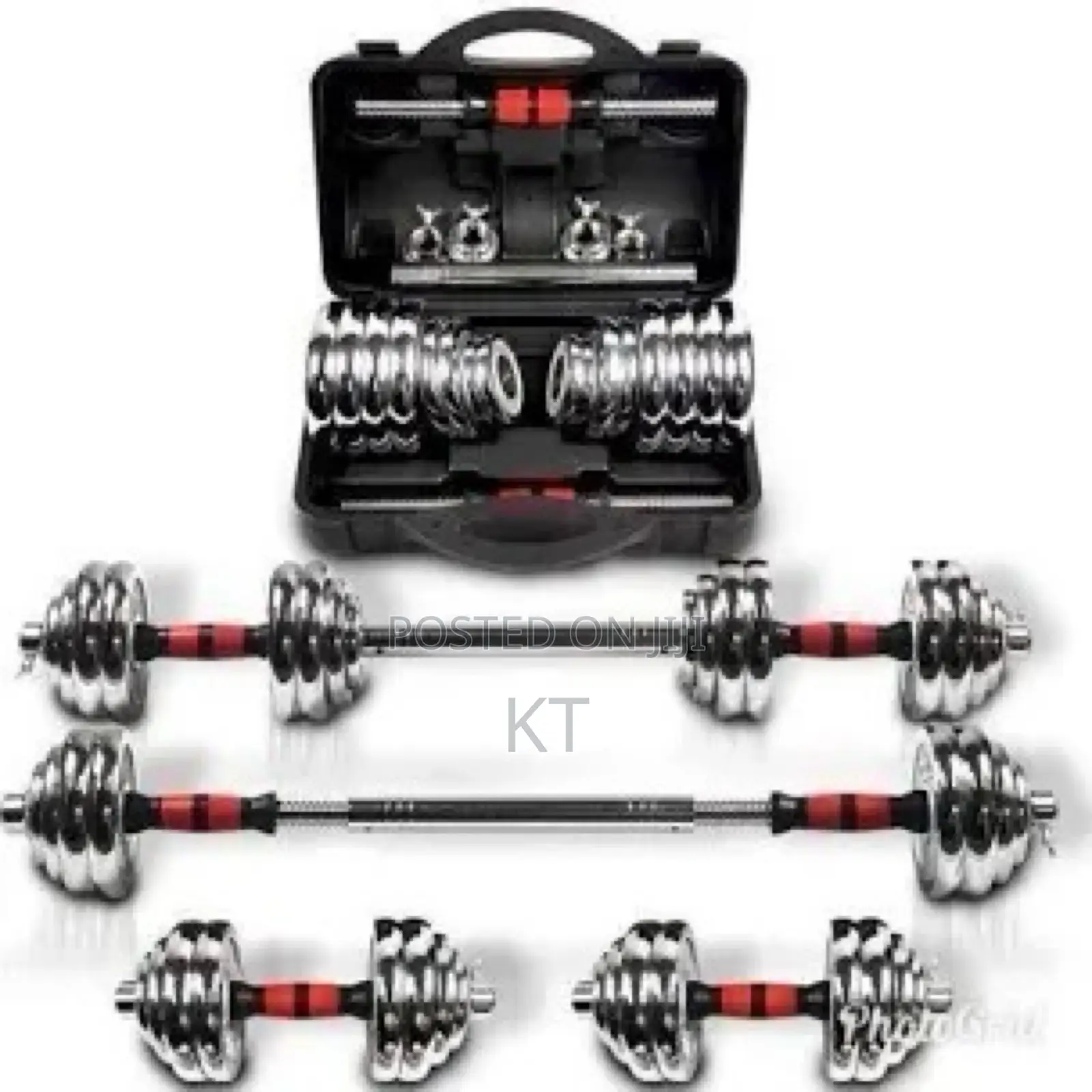 30kg Chrome Box Dumbbell