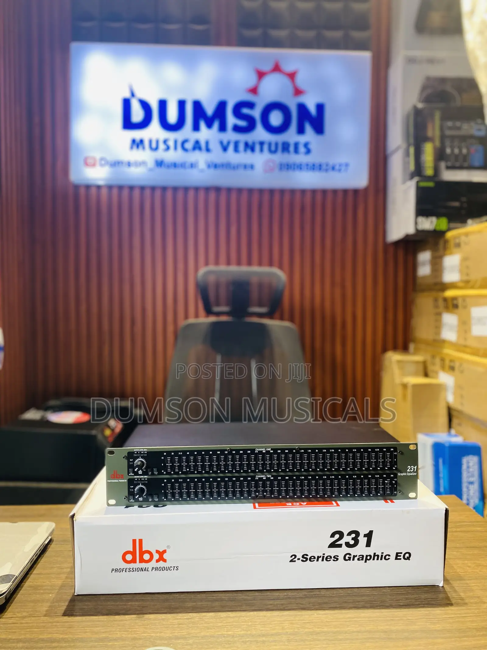 DBX 231 Graphic Double Equalizer 231 2-Series Double Graphic EQ
