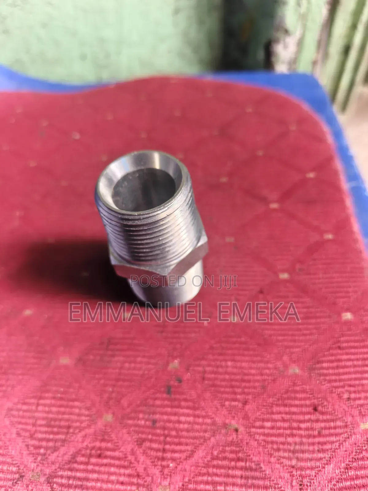 Hex Nipple 1"
