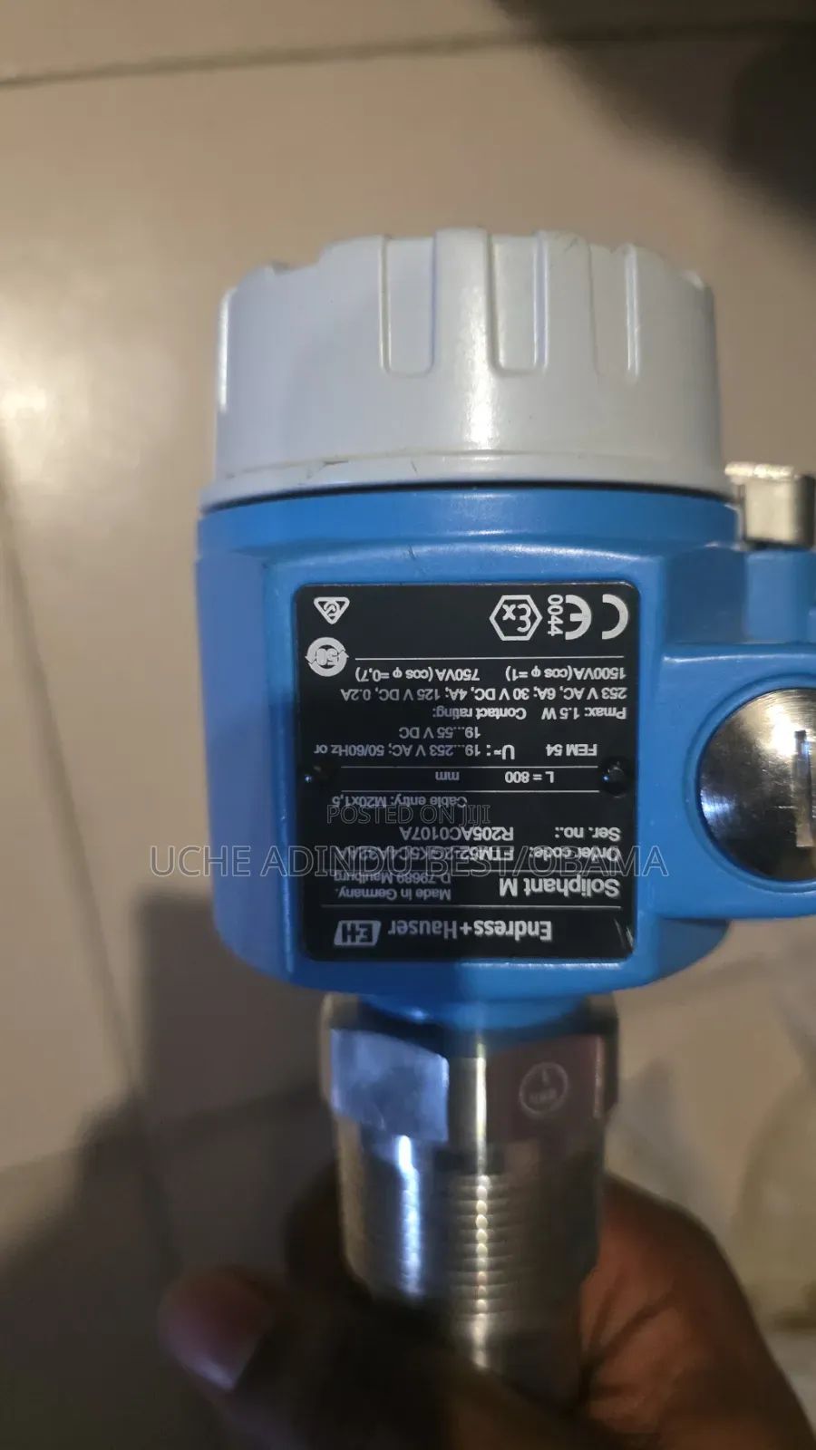 Endress and Hausa Soliphant FTM52
