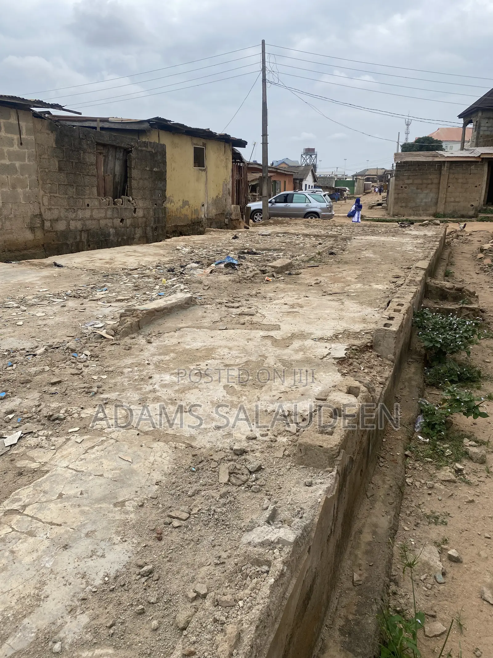 A Land Measuring Approximately Halfplot Agbado Railway Station