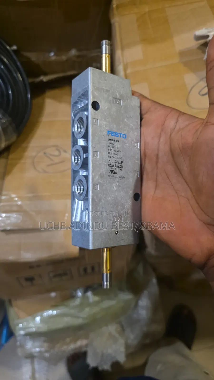 Festo Solenoid Valve Double Coil JMFH 1/4