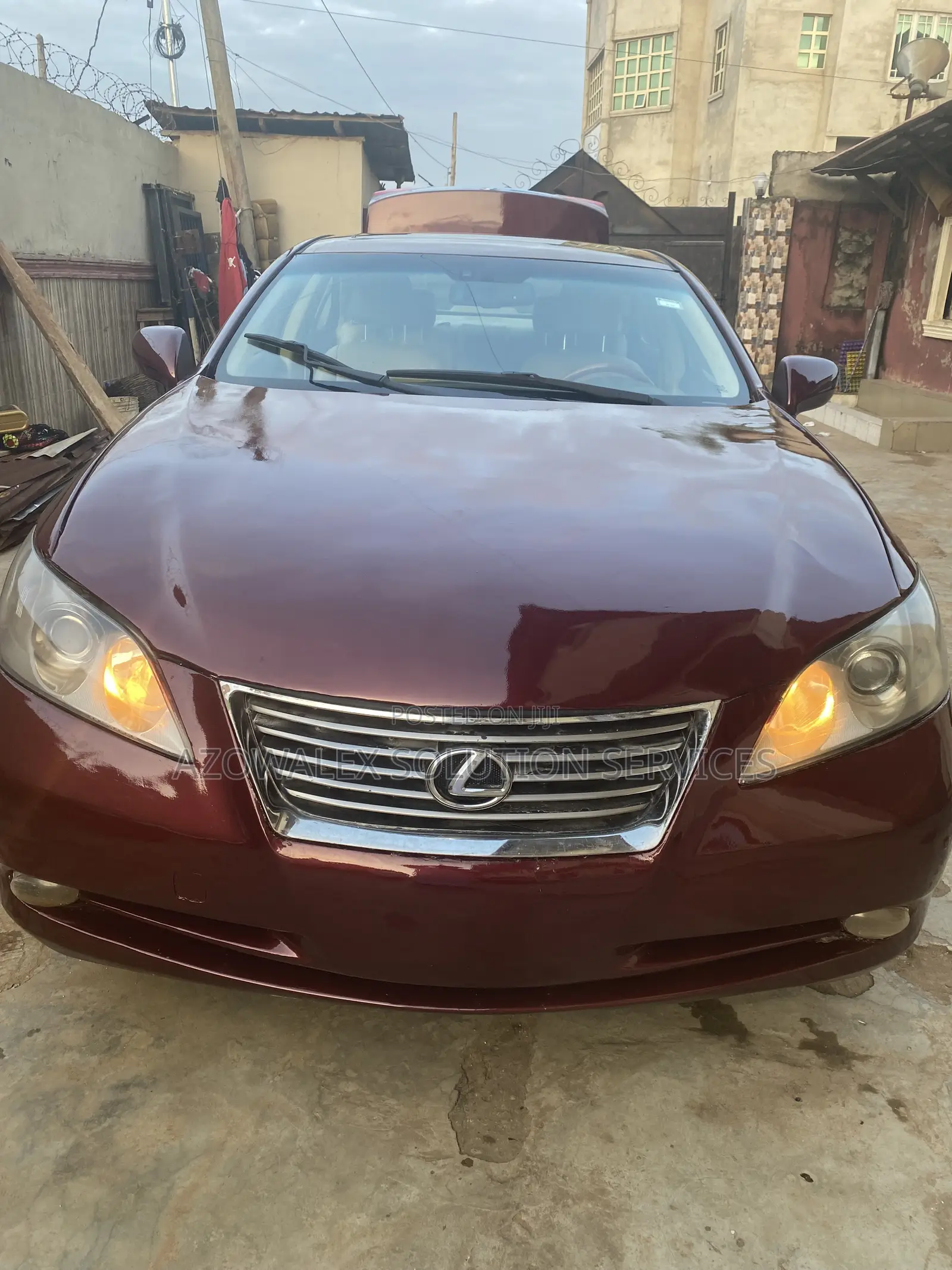 Lexus ES 350 2007 Burgundy