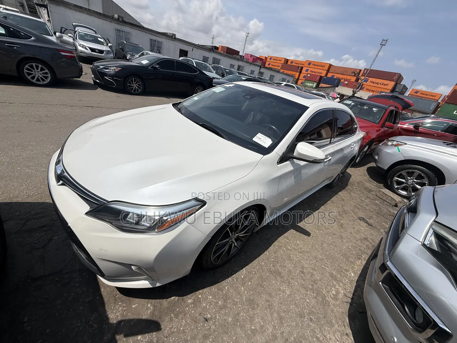 Toyota Avalon Touring (3.5L 6cyl 6A) 2018 White