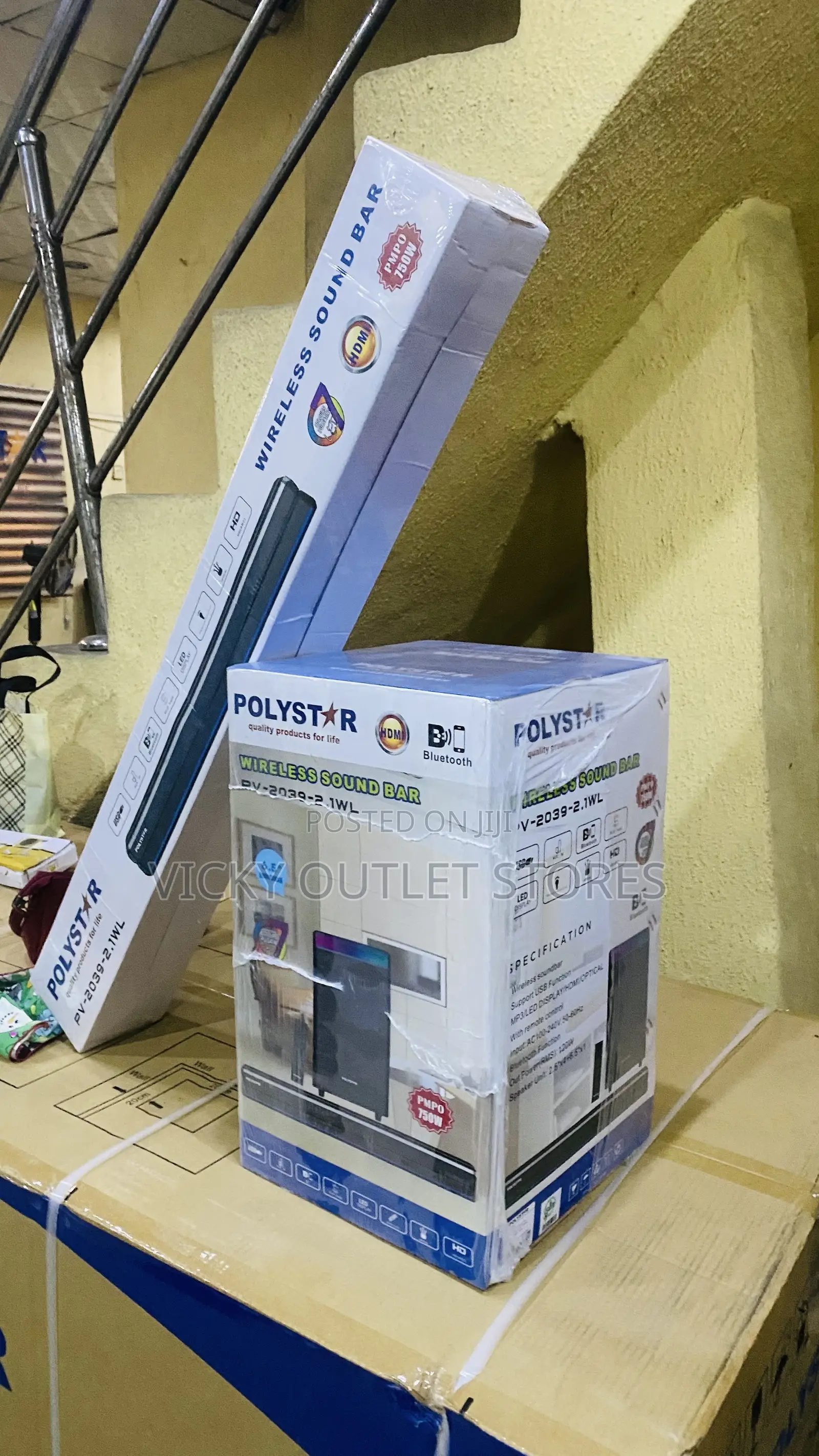 Powerful Blasting Soundbar Polystar