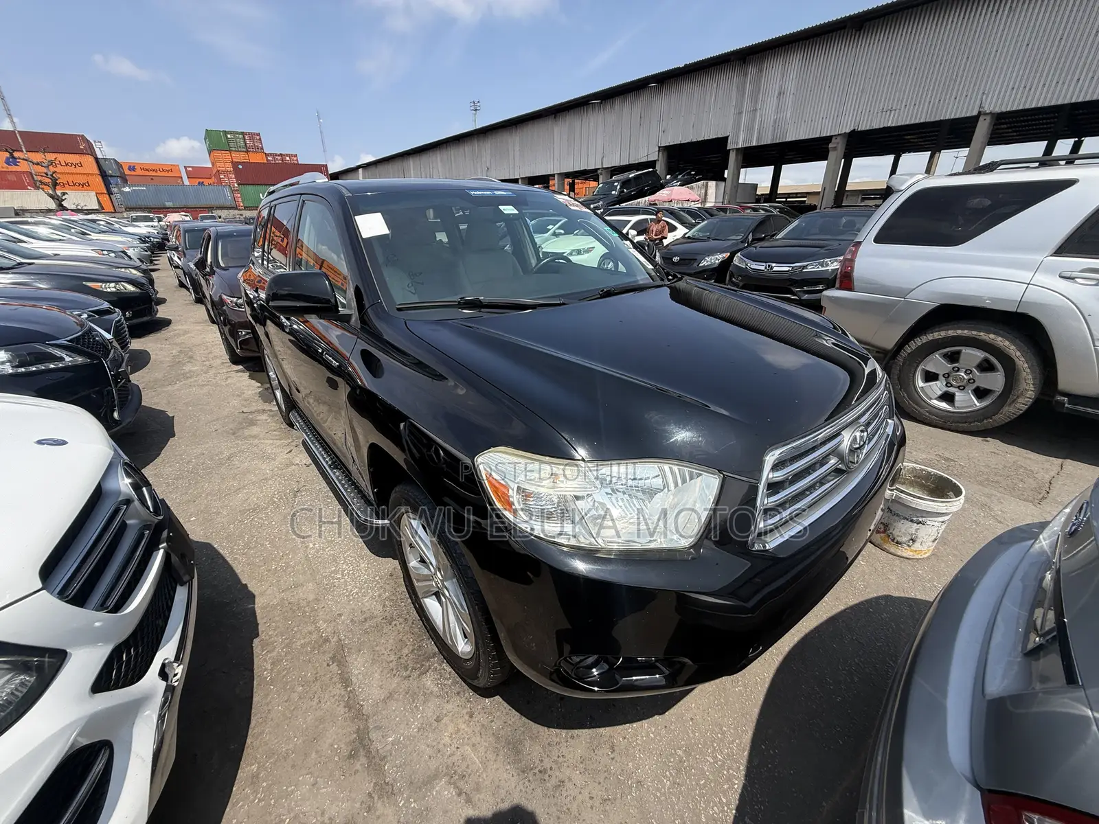 Toyota Highlander Limited 2009 Black