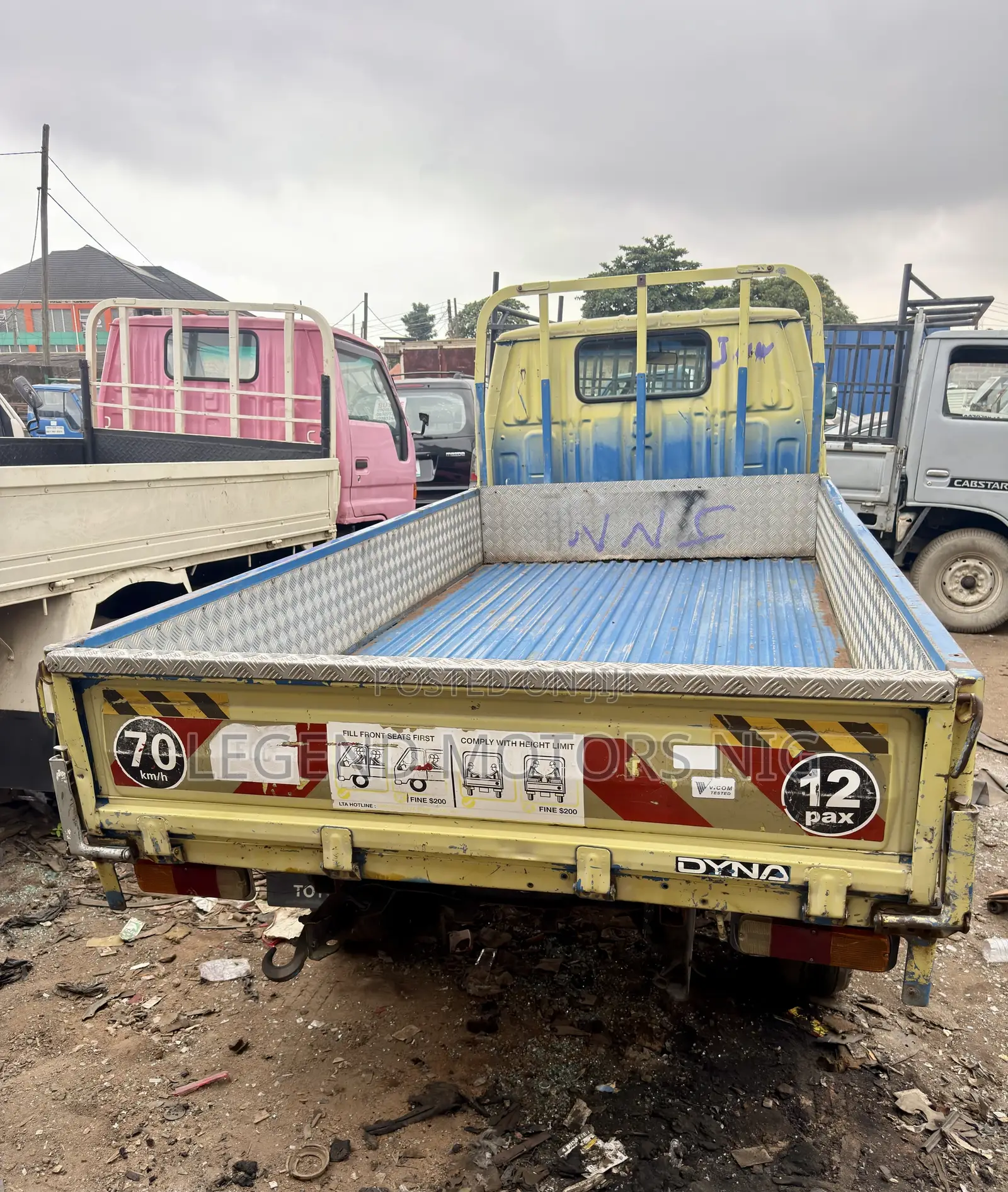 Toyota Dyna 150 First Body 2.0 Tonnage