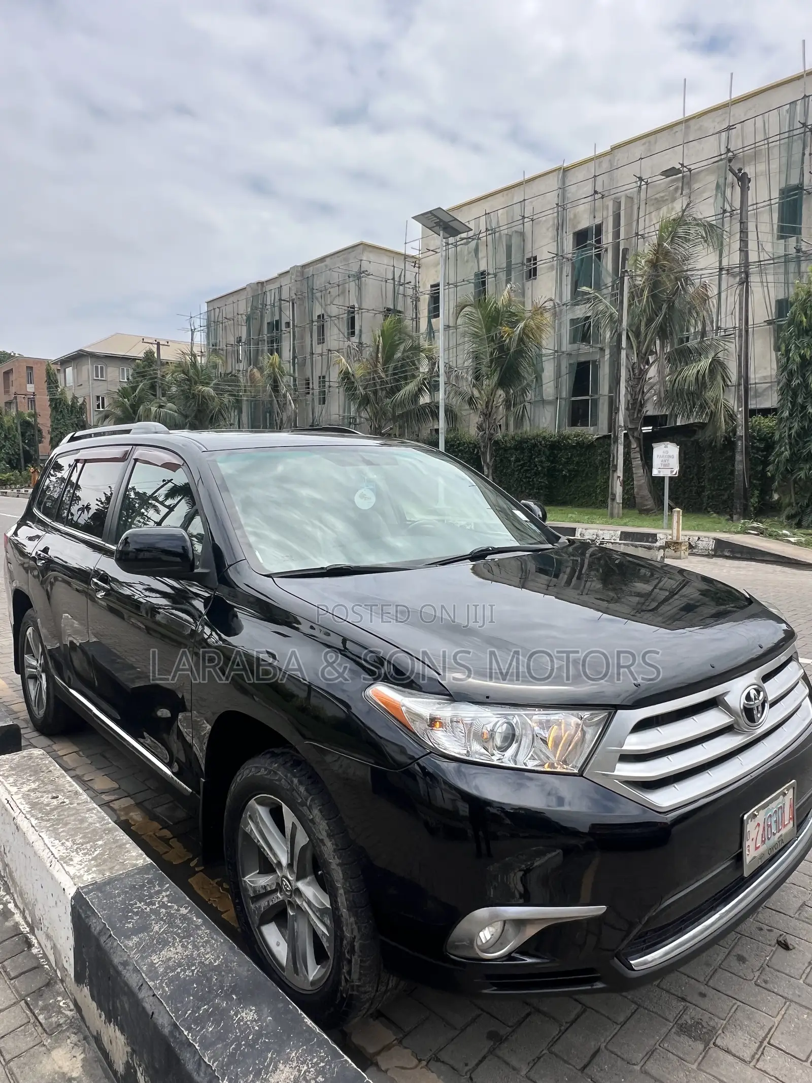 Toyota Highlander Hybrid Limited 2012 Black