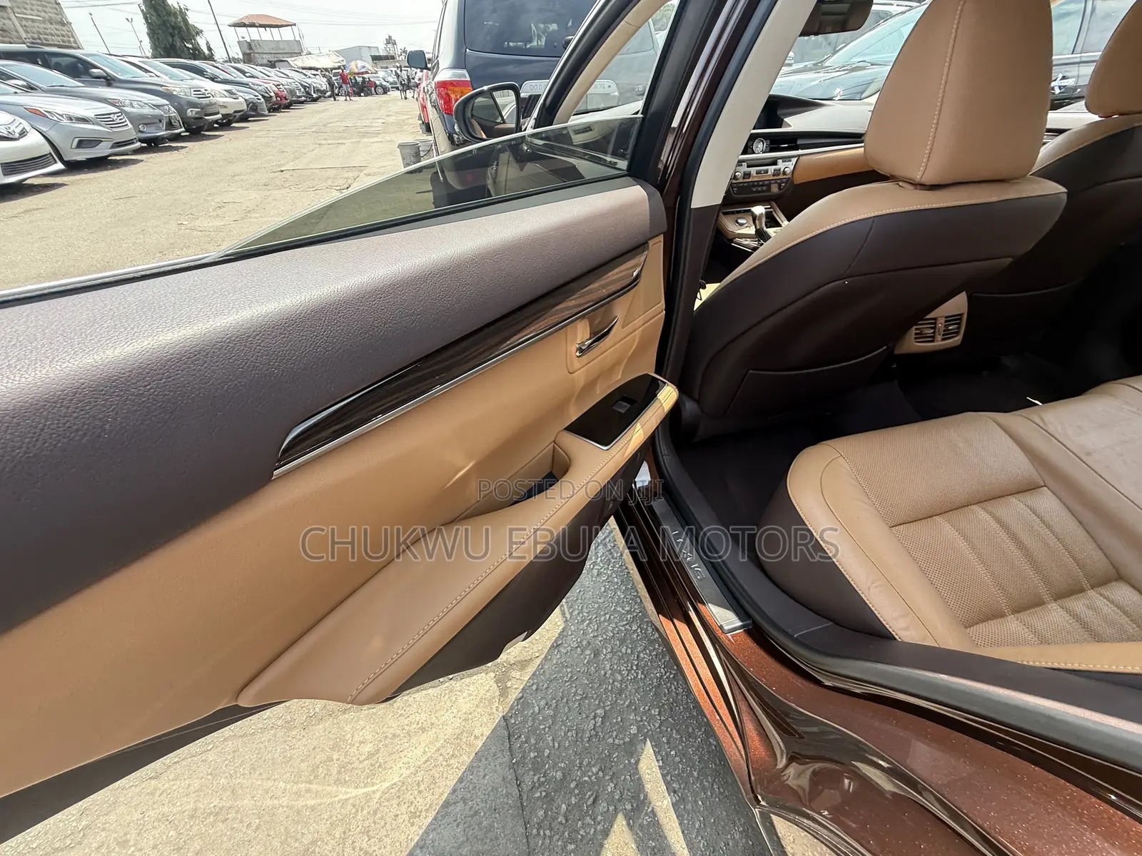 Lexus ES 350 FWD 2017 Burgundy